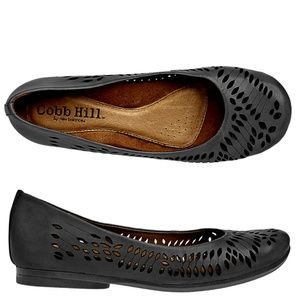 Cobb Hill New Balance ESME Black Flats Size 7.5